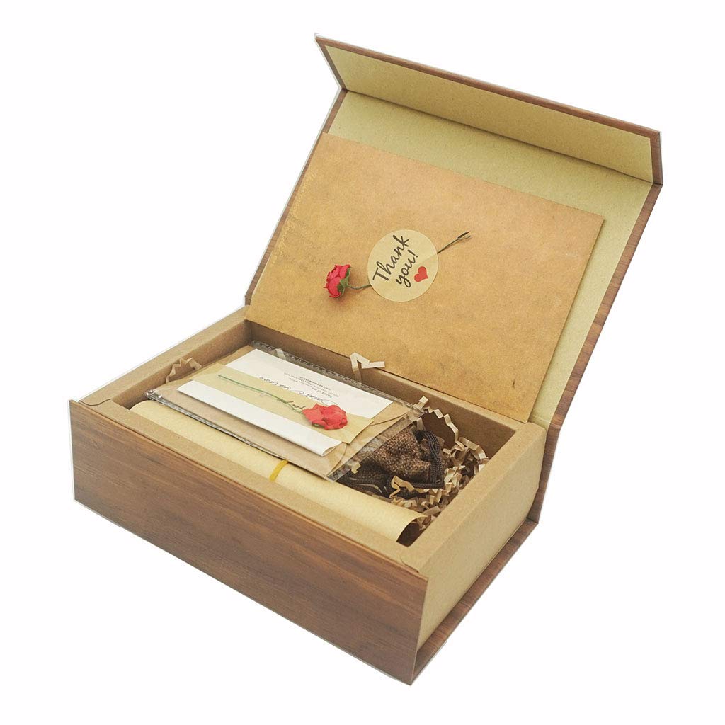 LUCKCRAZY Unidad flash USB de madera de 16 GB, disco de memoria USB 2.0 con tarjeta y caja de embalaje (16 GB, estilo 41) - 1