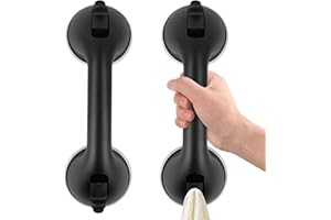 GZLCEU 2 Pieza Agarraderas Baño para Mayores, Soporta 100 kg Asidero Ducha, Agarraderas Baño para lesionados, Ancianos, Mujeres Embarazadas(Gancho Soporta 20 kg)