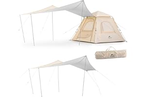 Naturehike Ango Namiot Rozkładany 2-4 Osobowy, Wodoszczelny, Wiatroszczelny, łatwy Montaż, Automatyczny Namiot na Kemping, Wędrówki, Do Aktywności na świeżym Powietrzu