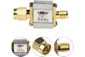 FUBESK Filtro fiable a 868MHz SAW Pass Filter con un ancho de banda definido de 4 MHz