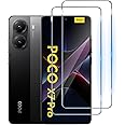 [2 Pack] WRTBS Tempered Glass for Xiaomi Poco X7 Pro 5G Screen Protector,9H Hardness High Definition Full Covered Clear Scratch Resistant Bubble Free Anti-Fingerprints