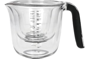 KitchenAid Universal Measuring Jugs, Set of 3, 250ml, 500ml and 1L, Onyx Black