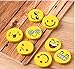Homgaty Smile Erasers Fancy Rubber Pencil Eraser Cleaner Random style