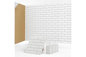 JBER Lot de 12 panneaux acoustiques autocollants - Panneaux insonorisants haute densité pour studios d'enregistrement, salle de jeux, maison, bureau - 30 x 30 x 1 cm - Blanc