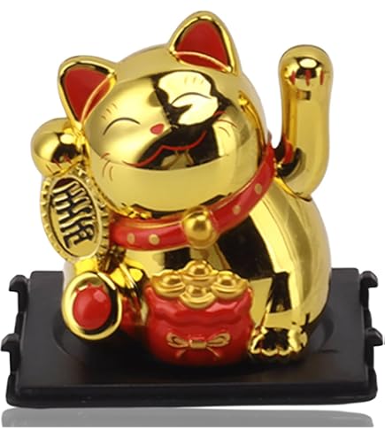 Nippon Kodo - Maneki Neko porte-bonheur papier mâché | Atelier Kumo