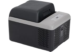 Alpicool C12PT 12L Glacière Electrique Voiture, Portable à Compression Réfrigérateur de Voiture, 12/24V congélateur et réfrigérateur, pour dortoir, Camping ou Pique-Nique en Plein Air, 20 à 20℃
