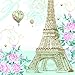 Produktbild 20 Serviette Paris Eifelturm Stadt Reisen Frankreich Urlaub 33 x 33cm