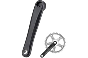 Bafang Pedivella per Bici elettrica, in Lega di Alluminio, 2 Pezzi, pedivella Sinistra e pedivella Destra, per Bicicletta elettrica