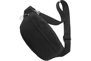 HAUMAUH Marsupio Antiscippo Running Uomo Donna-da Viaggio Corsa Tracolla Borsa Lavoro Impermeabile Sportivo - Viaggi Eventi Musicali Sport all'Aperto Proprietari di Cani