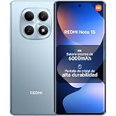 XIAOMI REDMI Note 15 Smartphone 8+256GB Glacier Blue 6000mAh Battery | 6.77" FHD+ AMOLED display, MediaTek Helio G100-Ultra,