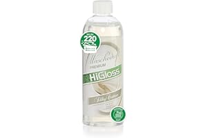 ‎HIGLOSS HiGloss Wäscheduft Hochkonzentrat 750ml Luxusduft für Alle Textilarten, Hochkonzentriert bis 220 Waschladungen, Ideal für Waschmaschine und Trockner Silky Cotton