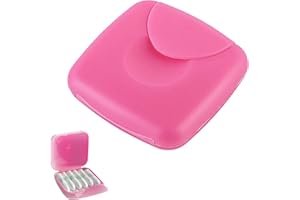 BEEJUNE Tragbare Damen-Aufbewahrungsbox, Tampon Aufbewahrung, Tampon Box, Tampon Box Für Unterwegs,Für Sanitär-Tampons, Kondom Aufbewahrungsbox