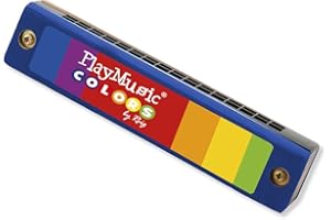 Claudio Reig-7045 Armonica madera y metal, Multicolor (7045)