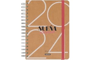 Mr. Wonderful - Agenda Office 2024 Codziennie - Wielkie marzenia - 22,1 x 2,1 x 15,6