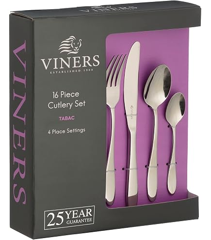 Lusso Elegante Set Di Posate Da 16 Pezzi Con Manico Bianco E Set Di Fork Spoon Knife Sale 13