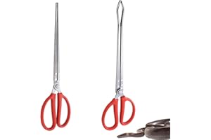 KeaJuidy 2 pièces Pince à Serpent 38cm Pinces à Nourrir pour Serpents Pincettes Extra Longues Pinces à Alimentation pour Reptiles Accessoires de Terrariums pour Lézards Grenouille Araignée