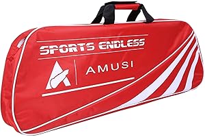 Faxianther Wasserdicht Badminton-Schläger für 2-4 Spieler Badminton Tasche Tragbare Squashtasche Schlägertasche Tennistasche Team Tennis Tasche Schläger Bag Sporttasche 74CM X 27CM X 8CM