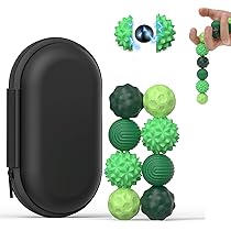 3x Mini Fidget Toys - Anti Stress Spielzeug Mit Stachelrolle