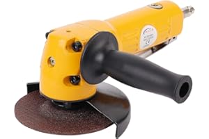 Smerigliatrice Angolare Pneumatica, ORAZIO 4" 100mm Aria Angolo Levigatrice Utensile da Taglio Pneumatico con Disco Abrasivo per Lucidatura Rettificatric 212531