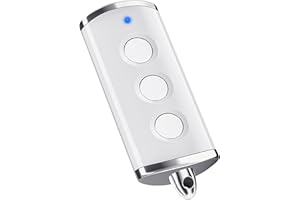 pepape Pilot do drzwi garażowych do Hormann HSE2-868-BS, HSE4-868-BS, HS1-868-BS, kompatybilny z Hormann BS Bisecur 868,3 MHz Remote - Biały