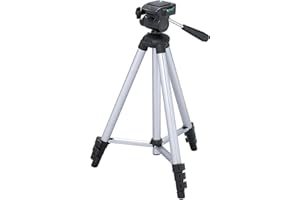 Maxsimafoto - MSF312 Light Alloy Tripod - 128cm (50") PORTABLE for Fujifilm FinePix S4800 S4700 S4600 S4500 S4530 S4400 S4300 S4200 S4080 S4000 S3400 S2950 S2800 S2750 S2500 S1900 HS10 HS20 HS22 HS25 HS30 HS33 HS35, HS50, S6850, S6800, S6700, S6600, S8300, S8400, S8500, S8200, S9200, SL280, SL260, SL240, SL300, SL305, SL1000, S9000, S9200.