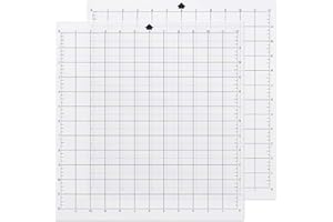 HBERCAI 2 Pezzi Tappetino da Taglio,34.5 × 32.5 cm Tappetino Modellismo Antiscivolo,Taglio Tappetini Accessori di Ricambio Cutting Mat per Lavori di Cucito,Artigianato e Appassionati di fai da te-Trasparent