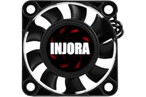 INJORA Ventilateurs de Refroidissement ESC pour Voitures RC