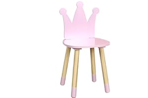 Home Deco Kids SILLA INFANTIL CORONA ROSA