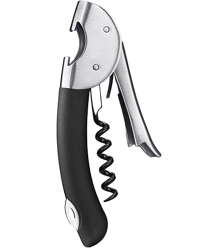 Cavatappi Coutale Innovation A Doppia Leva Per Sommelier - Nero Elegante - Foto 9