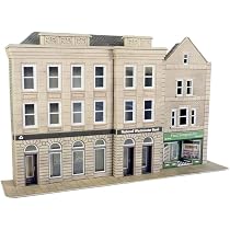 Metcalfe PO205 Niedrig Relief Pub & Geschäfte Stanzkarte Set 00 Gauge - POD Post 5060157222057