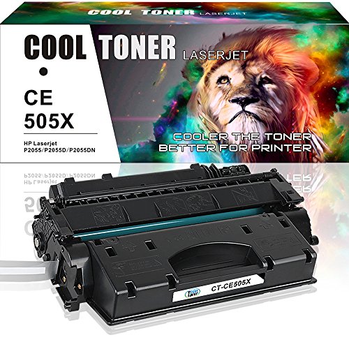 Cool Toner kompatibel toner für CE505X 05X für HP LaserJet P2055, HP LaserJet P2055D, HP LaserJet P2055DN, HP LaserJet P2055X , Schwarz, 6500 Seiten,ce505x 05x