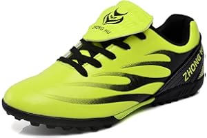 YHLLZY Astro Turf Chaussures de football pour garçons Chaussures de football pour filles Chaussures d'entraînement d'athlétisme Chaussures de sport de plein air pour adolescents Unisexe Enfants