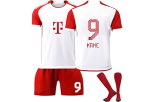 MOBILIA Trikot Fussball Jungen Kinder Fußballtrikot Fussball Jersey Football Trikots Kinder und Erwachsene Trainingsanzug Tshirt, Shorts und Socken Fußballtrikot für Kinder
