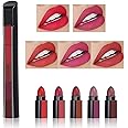 COSLUXE Huda Colors Matte Shades 5 in 1 Lipstick 3.8g (RED Edition 01)