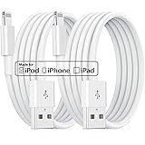 2Pack 2M iPhone Ladekabel Original, [MFi Certified] Lang Lightning to USB Kabel, Schnellladung 6ft Apple Ladekabel für Apple 