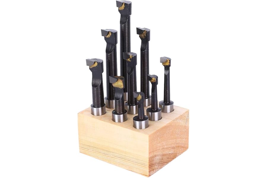 Boring Bar, Boring Head Bar Set High Speed Steel 12mm F1 Type 12mm Boring Bar 12mm Arbor Set for Base
