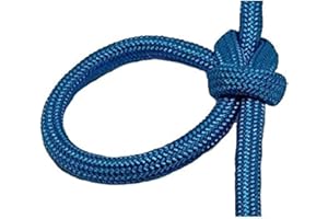 B2BPLUSC Dyneema SK78 - Cuerda fuerte para yates marinos, vela, camping, 10 metros (4 mm, azul)