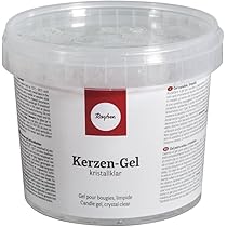 GLOREX 6 8604 202 - Kaarsengel kleurloos in een hersluitbare emmer van GLOREX 6 8604 202 - Kaarsengel kleurloos in een hersluitbare emmer van