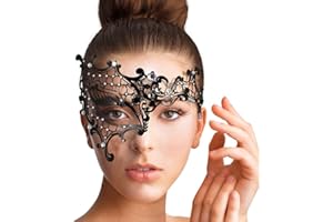 AMFSQJ Masquerade Mask, Venetian Carnival Masks for Men and Women, Masquerade Carnival Party Mask
