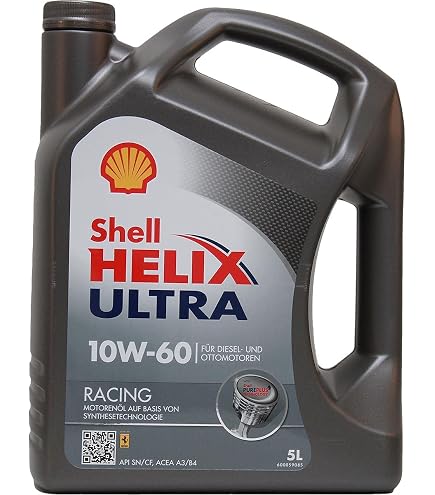 Shell 10W-60 Helix Ultra Racing - 10W60 5+1 Liter : Amazon.com.be