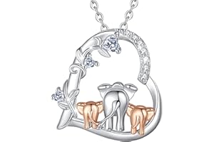 CELESTIA Collar Madre e Hija, Madre e Hijo Colgante Mama Plata Esterlina 925 Dia de la Madre Joyería Regalos para Mama Madres e Hijas Abuela