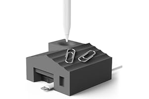 elago Pencil Home Stojak kompatybilny z Apple Pencil Pro Apple Pencil (1. i 2. generacji) i Apple Pencil (USB-C) i innymi długopisami, rysikiem, organizer na kable Lightning (ciemnoszary)
