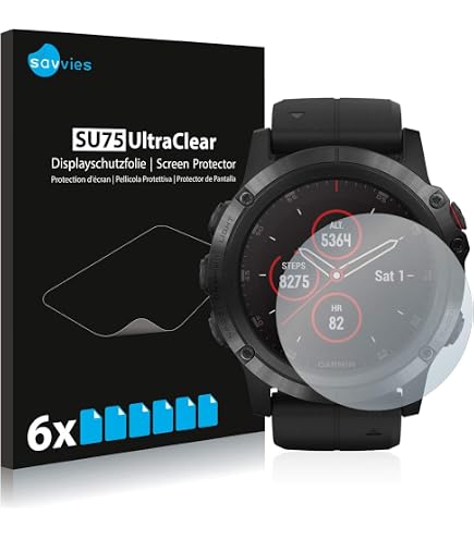 3 Pezzi Pellicola Protettiva per Suunto Ambit3 Vertical Blue
