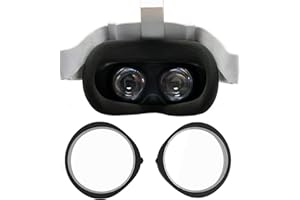 KIMYOAEE Gafas de miopía para Oculus Quest 2 Juegos de realidad virtual Auriculares Gafas de miopía VR Accesorios Protector de lente Marco (-3.0D)