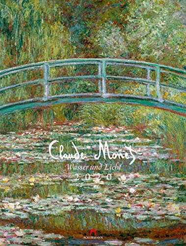 Claude Monet 2020, Wandkalender im Hochformat (50x66 cm) - Kunstkalender (Impressionismus) mit Monatskalendarium