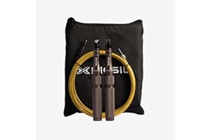 PICSIL - Corda per Saltare Rook da Iniziazione, Manico in Alluminio, Cavo in Acciaio e PVC, per Cross Training, Fitness e Double Under