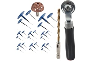 MISSMISQ Reparaturpilze Reparaturkörper Reifenstopfen Patch Gum Reifenpflege Reifenreparatur Pilz Gummi Reparatur Pilz Stecker Pilzförmige Nadelstecker Zur Reparatur Von Reifen Für Auto/Motorrad/Fahrrad/LKW,