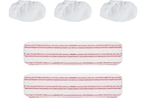 Polti PAEU0324 Cloths and Sockettes for Eco Pro3.0 and Classic Steam Cleaners, White