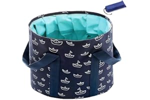 XSEXO Collapsible Bucket for Soaking Feet, 25L Portable Travel Foot Bath Tub, Foot Soaking Bath Basin Portable, Foot Spa Soaking Feet Home Pedicure Basin Outdoor Camping
