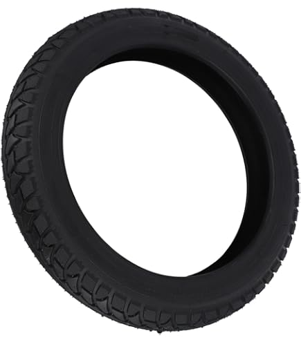 Pneumatico Solido 14x1,75 Per Bicicletta – Anti-foratura, In Gomma, Nero